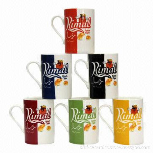 Promotional Mugs, 6 Pieces a Set, Chip Patatoes, Suitable for Take Away Gift